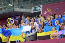 Зрители Чемпионата мира в Баку восхищены пластикой и красотой движений граций (ФОТО)