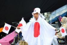 Зрители Чемпионата мира в Баку восхищены пластикой и красотой движений граций (ФОТО)