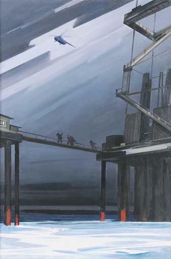 Нефть и нефтяники в живописи азербайджанских художников (ФОТО)