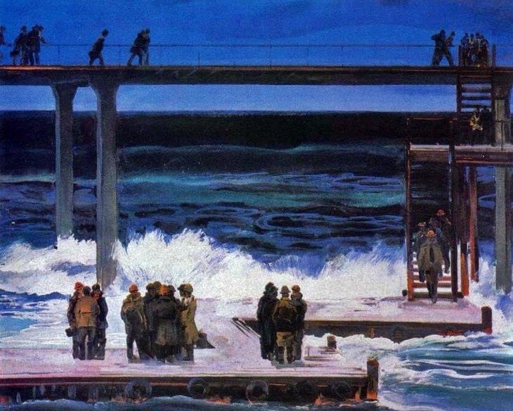 Нефть и нефтяники в живописи азербайджанских художников (ФОТО)