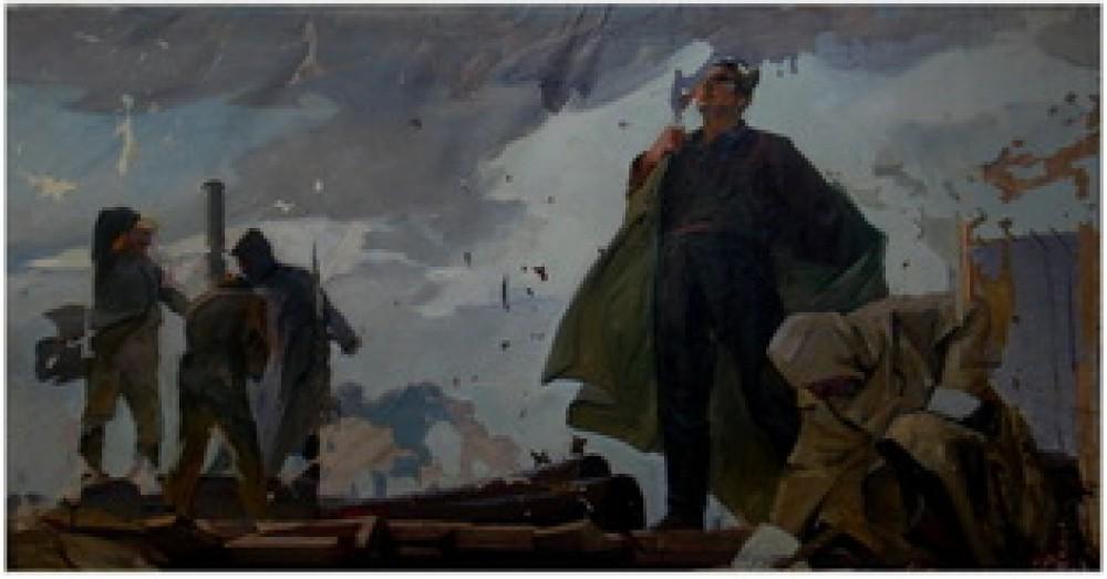 Нефть и нефтяники в живописи азербайджанских художников (ФОТО)