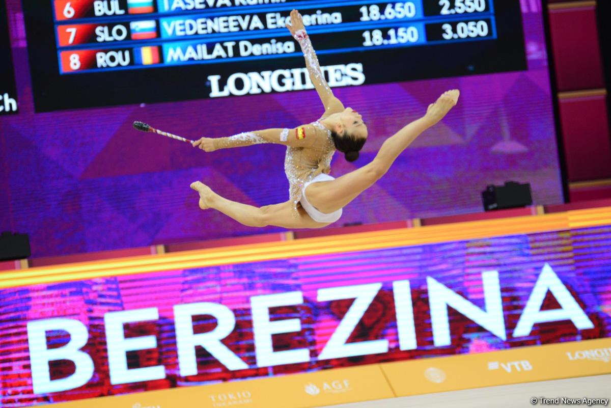 В Баку стартовал финал многоборья Чемпионата мира по художественной гимнастике (ФОТО)
