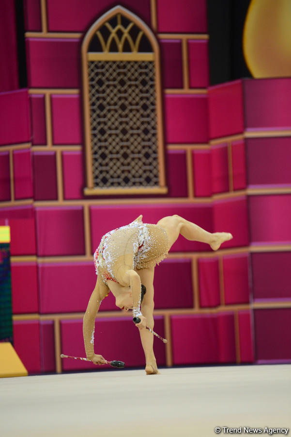 В Баку стартовал финал многоборья Чемпионата мира по художественной гимнастике (ФОТО)