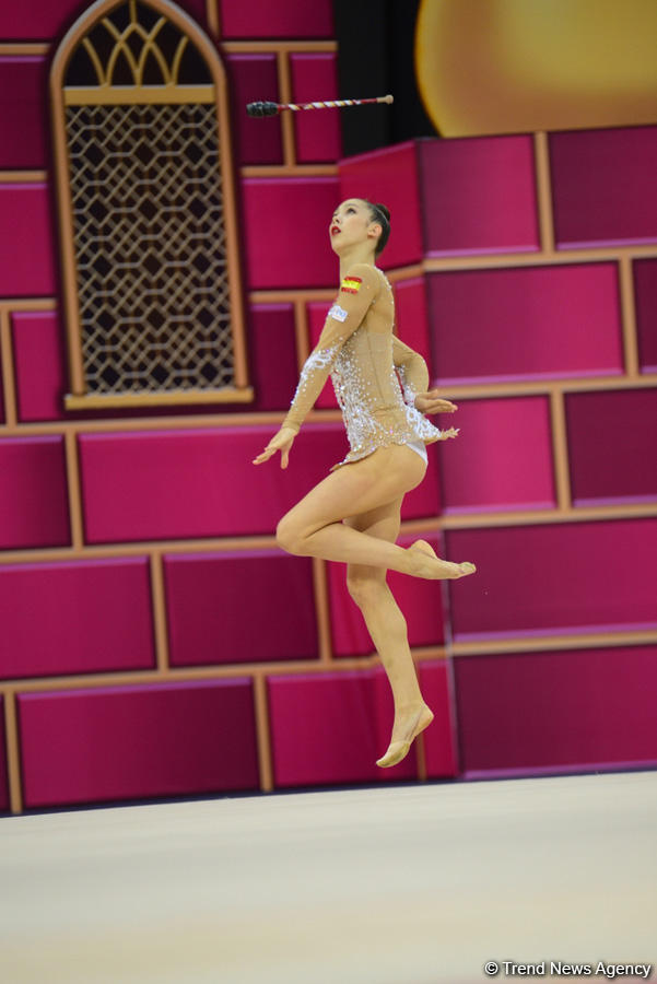 В Баку стартовал финал многоборья Чемпионата мира по художественной гимнастике (ФОТО)