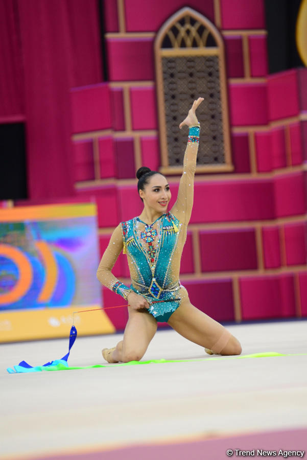 В Баку стартовал финал многоборья Чемпионата мира по художественной гимнастике (ФОТО)