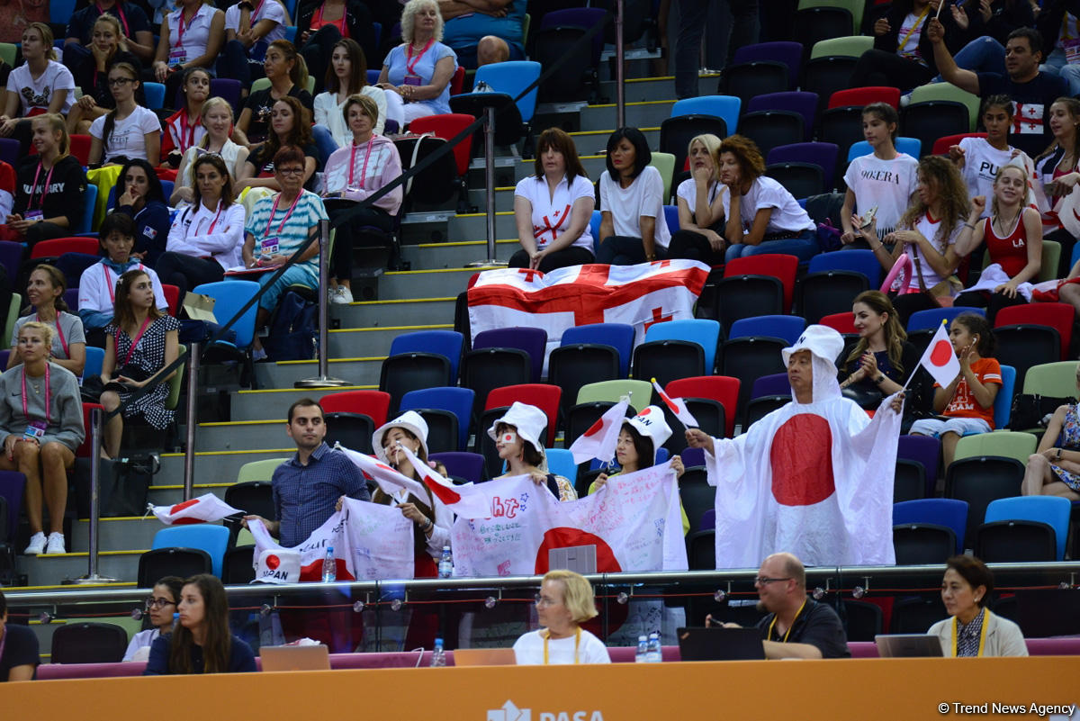 В Баку стартовал финал многоборья Чемпионата мира по художественной гимнастике (ФОТО)