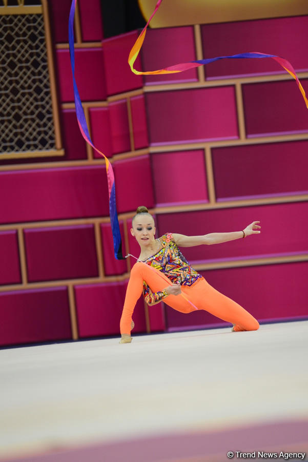 В Баку стартовал финал многоборья Чемпионата мира по художественной гимнастике (ФОТО)