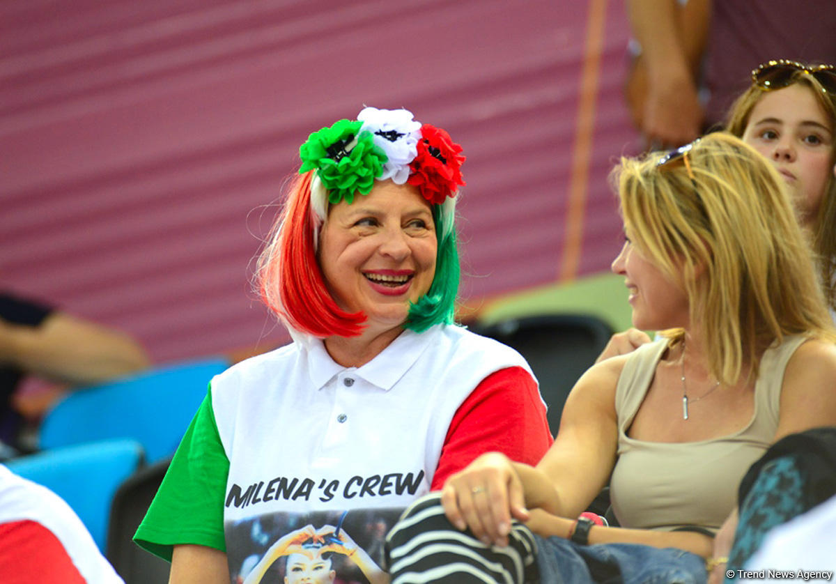 Зрители Чемпионата мира в Баку восхищены пластикой и красотой движений граций (ФОТО)