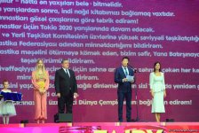 Красочная церемония закрытия Чемпионата мира по художественной гимнастике в Баку (ВИДЕО, ФОТО)