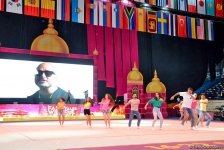 Красочная церемония закрытия Чемпионата мира по художественной гимнастике в Баку (ВИДЕО, ФОТО)