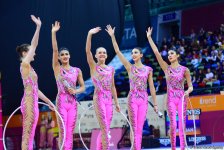 Лучшие моменты заключительного дня Чемпионата мира по художественной гимнастике в Баку (ФОТО)