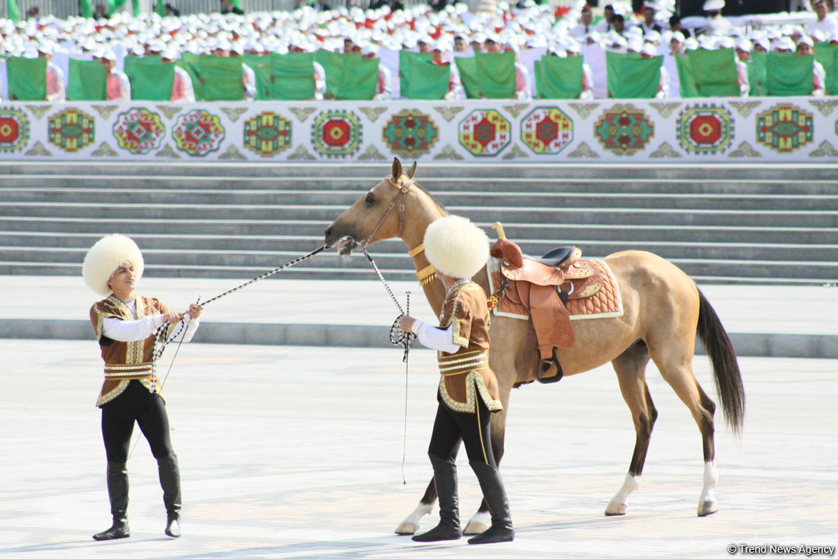В Туркменистане прошёл военный парад в честь Дня независимости (ФОТО)