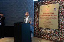 В рамках Фестиваля Насими состоялась церемония награждения конкурса эскизов ковров и произведений (ФОТО)