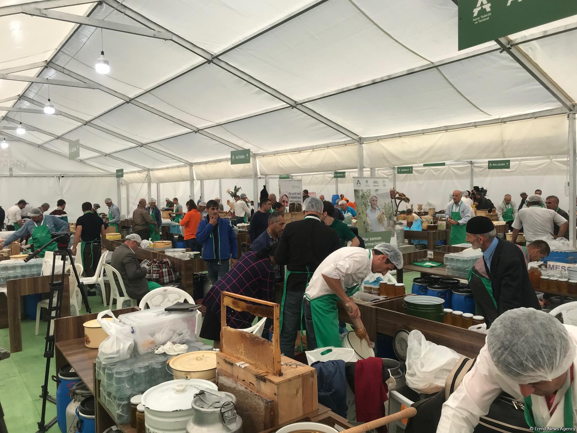 В Баку открылась ярмарка меда (ФОТО)