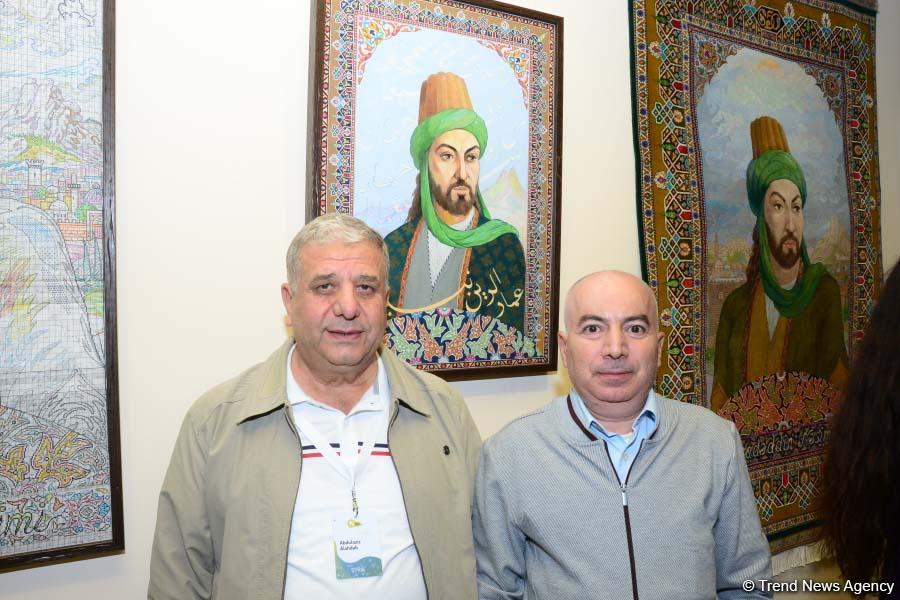 В рамках Фестиваля Насими состоялась церемония награждения конкурса эскизов ковров и произведений (ФОТО)