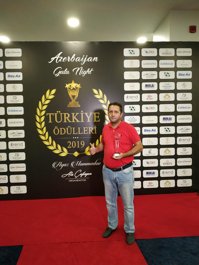 В Баку прошла церемония награждения премии Türkiye Ödülleri 2019 (ФОТО)