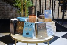 Великий казах Олжас Сулейменов в литературном Баку (ФОТО)