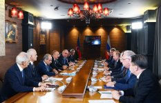 В Сочи состоялась встреча Президентов Азербайджана и России (ФОТО)
