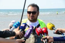 В Абшеронском национальном парке прошел турнир по рыболовству (ФОТО)