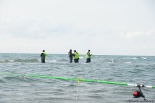 В Абшеронском национальном парке прошел турнир по рыболовству (ФОТО)