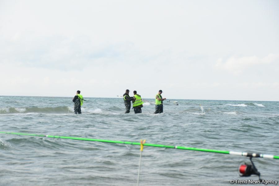 В Абшеронском национальном парке прошел турнир по рыболовству (ФОТО)