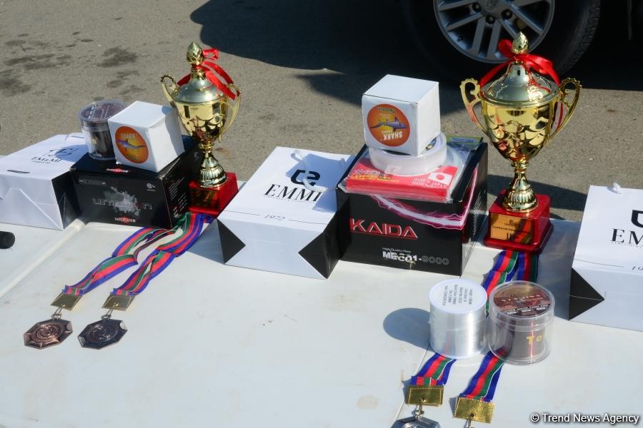 В Абшеронском национальном парке прошел турнир по рыболовству (ФОТО)