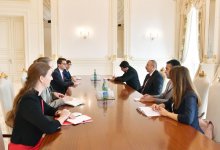 Президент Ильхам Алиев принял председателя Совета кантонов Швейцарии (ФОТО)