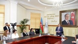 В БГУ прошло мероприятие, посвященное 80-летнему юбилею видного ученого-востоковеда Аиды Имангулиевой (ФОТО)