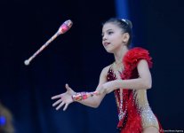 Стартовало 26-е первенство Азербайджана и Баку по художественной гимнастике (ФОТО)