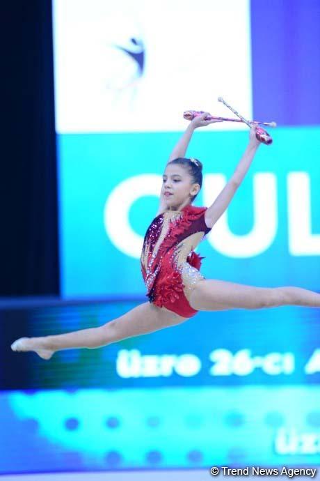 Стартовало 26-е первенство Азербайджана и Баку по художественной гимнастике (ФОТО)