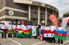 Азербайджанcкие плов, шашлык и рыбные блюда в Африке (ФОТО)