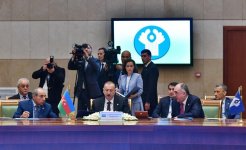 Президент Ильхам Алиев принял участие в заседании Совета глав государств СНГ в расширенном составе в Ашгабаде (ФОТО)