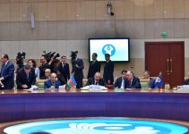 Президент Ильхам Алиев принял участие в заседании Совета глав государств СНГ в расширенном составе в Ашгабаде (ФОТО)