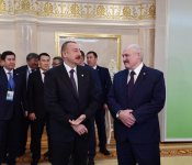 Президент Ильхам Алиев принял участие в заседании Совета глав государств СНГ в расширенном составе в Ашгабаде (ФОТО)
