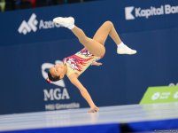 Стартовал первый день соревнований пятого первенства Азербайджана и Чемпионата Баку по аэробной гимнастике (ФОТО)
