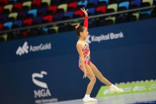 Стартовал первый день соревнований пятого первенства Азербайджана и Чемпионата Баку по аэробной гимнастике (ФОТО)
