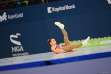 Стартовал первый день соревнований пятого первенства Азербайджана и Чемпионата Баку по аэробной гимнастике (ФОТО)