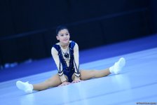 Стартовал первый день соревнований пятого первенства Азербайджана и Чемпионата Баку по аэробной гимнастике (ФОТО)