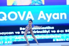 Стартовал первый день соревнований пятого первенства Азербайджана и Чемпионата Баку по аэробной гимнастике (ФОТО)