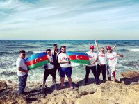 Азербайджанцы прокатились по побережью Средиземного моря как по маслу (ФОТО)