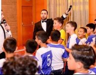 Азербайджанские звезды поддерживают футбол и отправляют Айхана в "Валенсию" (ФОТО/ВИДЕО)