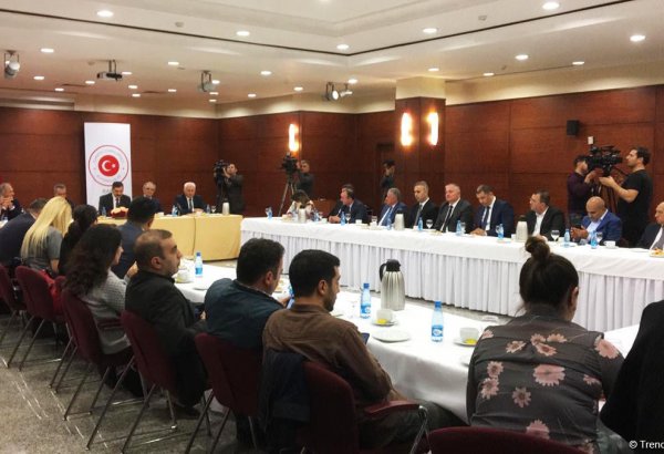 В посольстве Турции прошла встреча с представителями медиа Азербайджана (ФОТО)