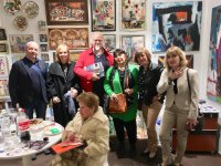 Азербайджанские художники представили свои работы в музейном комплексе Лувра (ФОТО)