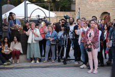 Потрясающими инсталляциями на Девичьей башне состоялось открытие Baku Jazz Festival 2019 (ВИДЕО, ФОТО)