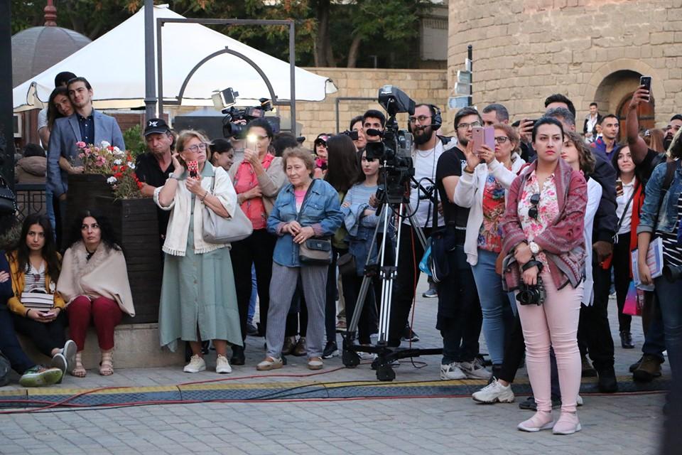 Потрясающими инсталляциями на Девичьей башне состоялось открытие Baku Jazz Festival 2019 (ВИДЕО, ФОТО)