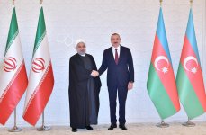 Состоялась встреча Президентов Азербайджана и Ирана (ФОТО)
