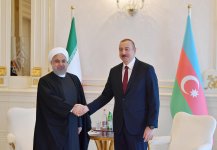 Состоялась встреча Президентов Азербайджана и Ирана (ФОТО)