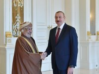 Президент Ильхам Алиев принял делегацию во главе с председателем Государственного совета Омана (ФОТО)