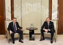 Состоялась встреча Президента Азербайджана Ильхама Алиева и Президента Туркменистана Гурбангулу Бердымухамедова (ФОТО)
