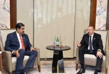 Президент Ильхам Алиев встретился с президентом Венесуэлы Николасом Мадуро (ФОТО)